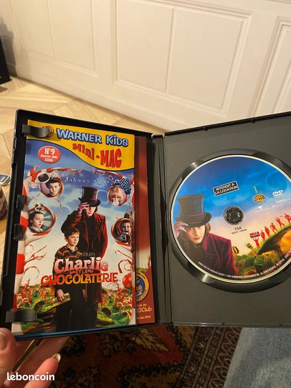 Dvd Charlie et la chocolaterie (image 3)