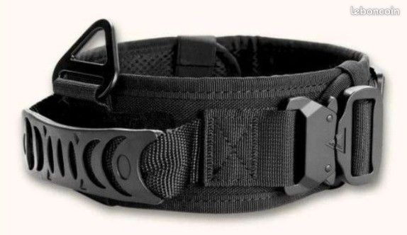 Collier chien militaire – Noir – Comme neuf (image 3)