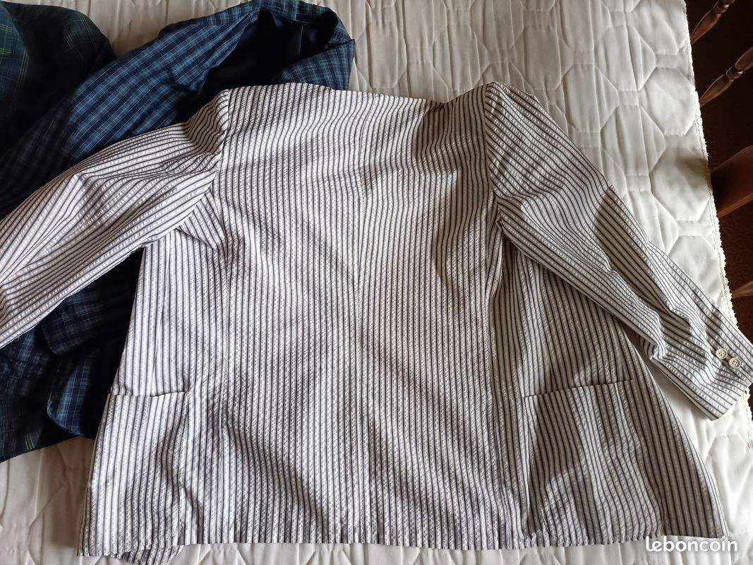 Lot de 3 vestes à carreaux, taille 48 (image 14)