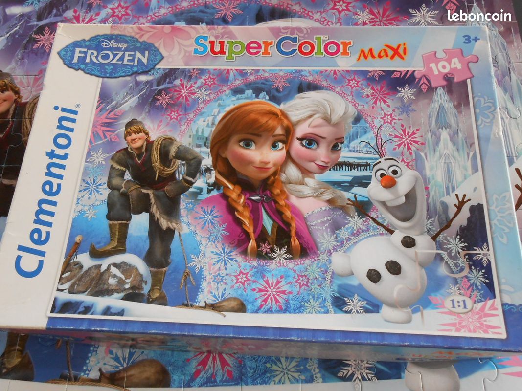 Puzzle Reine des neiges 104 pièces (image 3)