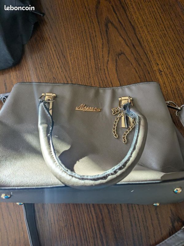Sac à main gris (image 3)