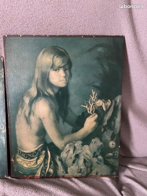 Lot de 2 tableaux décoratifs – reproduction Francisco Ribera (image 5)