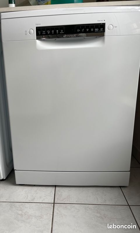 Lave vaisselle 60cm 12c 46db e blanc - bosch - sms4htw48e (image 1)