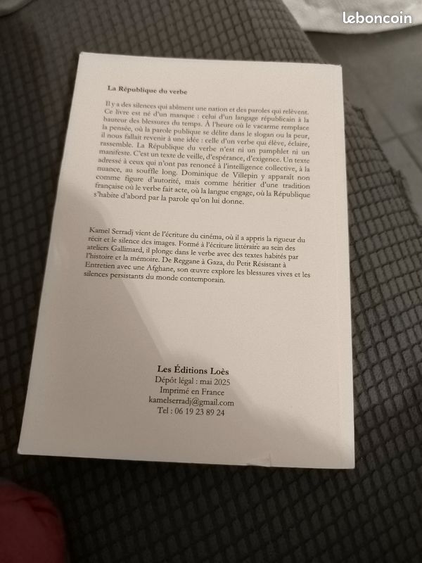 La République du Verbe - Kamel Serradj (image 2)