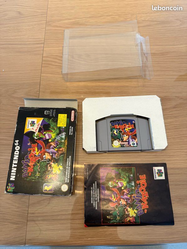 Jeu N64 Banjo-Kazooie – Version PAL – État Correct, Jouable
