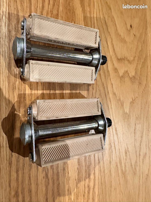 Pédales Lyotard Années 1940 – Filetage Français – Pour Vélo Ancien Peugeot, Motobécane