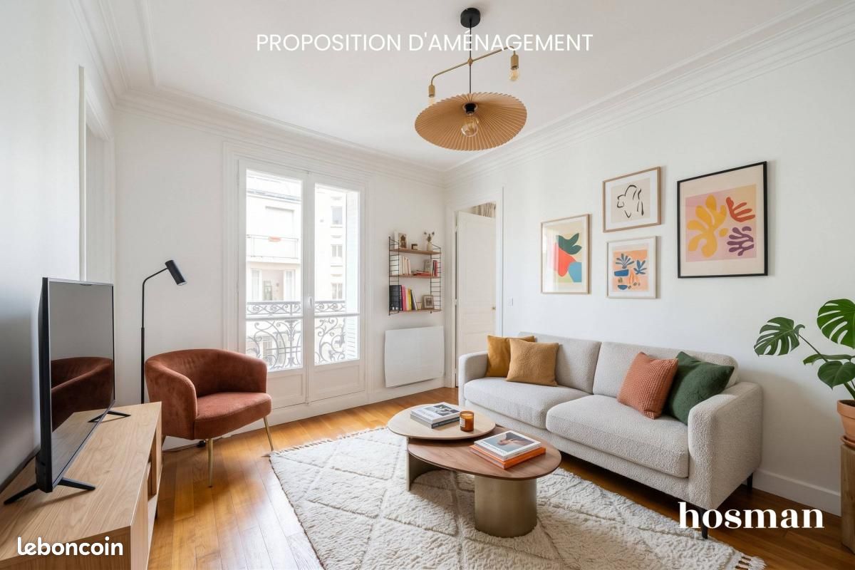 Appartement 3 pièces 53 m² · à Paris · 53 m² · 560 000 €