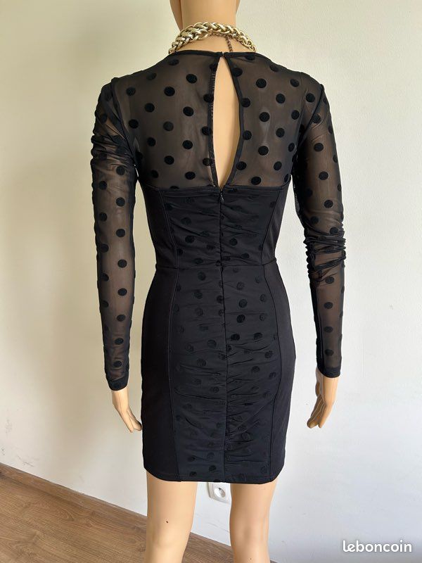 Robe de soirée sexy moulante à manches longues