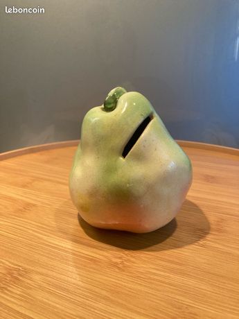 Tirelire pomme en bois brut IDEE CADEAU - La Ruche des Passions