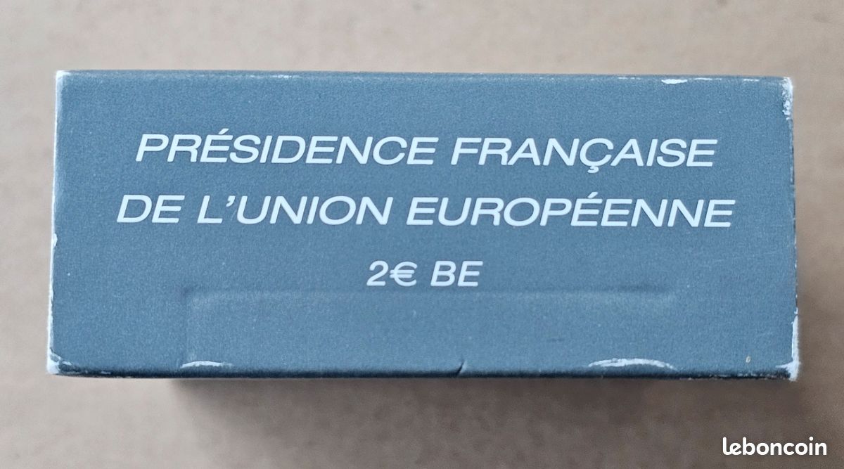 Coffret BE 2 euro commémorative France 2008 Présidence UE (image 9)