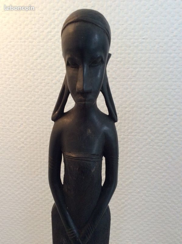 Très belles Sculptures anciennes de couple Africain (image 6)