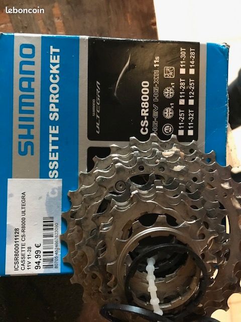 Cassette shimano ultegra d'occasion - Équipements vélos