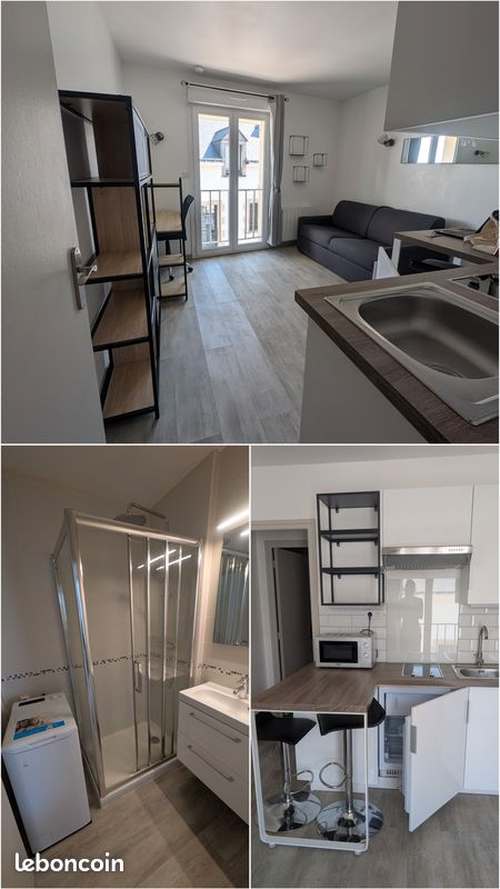 Appartement 1 pièce 20 m² · à Auray · 20,2 m² · 500 €