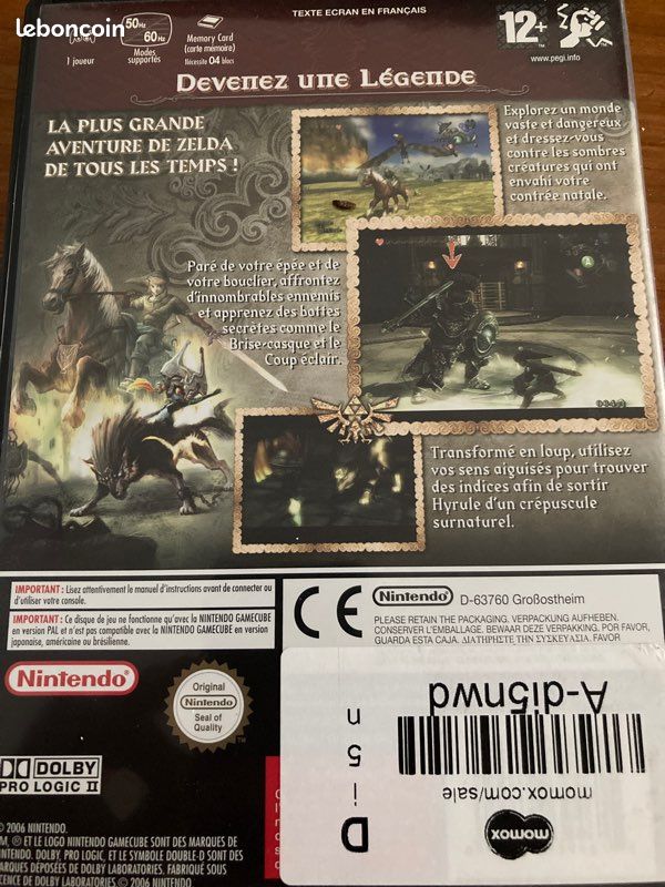 Zelda twilight princess gamecube (image 2)