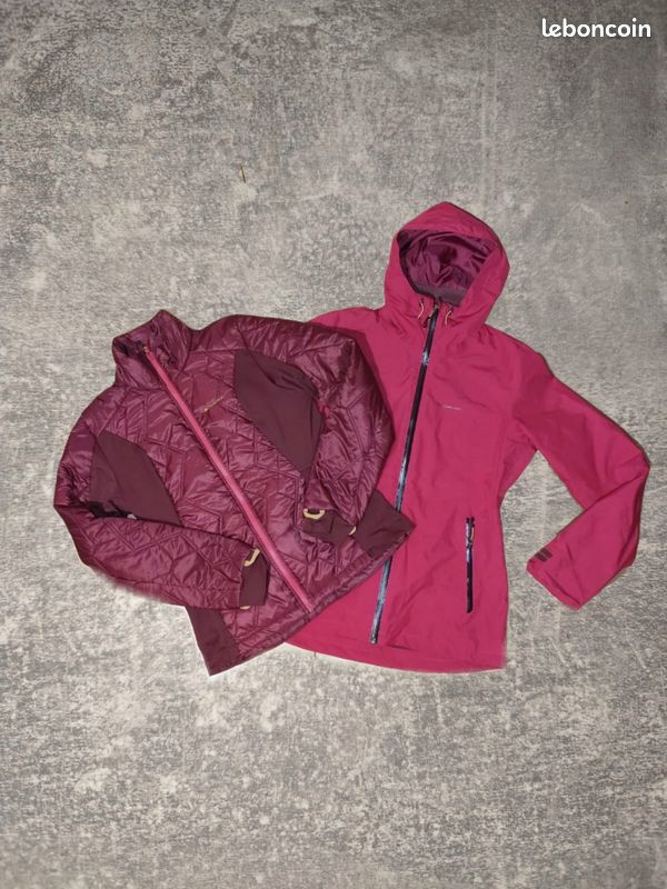 Veste de ski femme taille XS decathlon quechua en doudoune