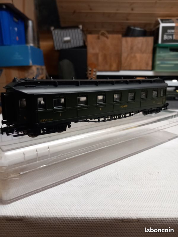 Liliput Lot de 3 wagons de marchandises Gmmhs 57 de la DB
