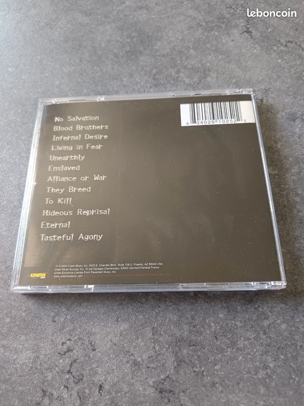 Cd album malevolent création eternal (image 2)