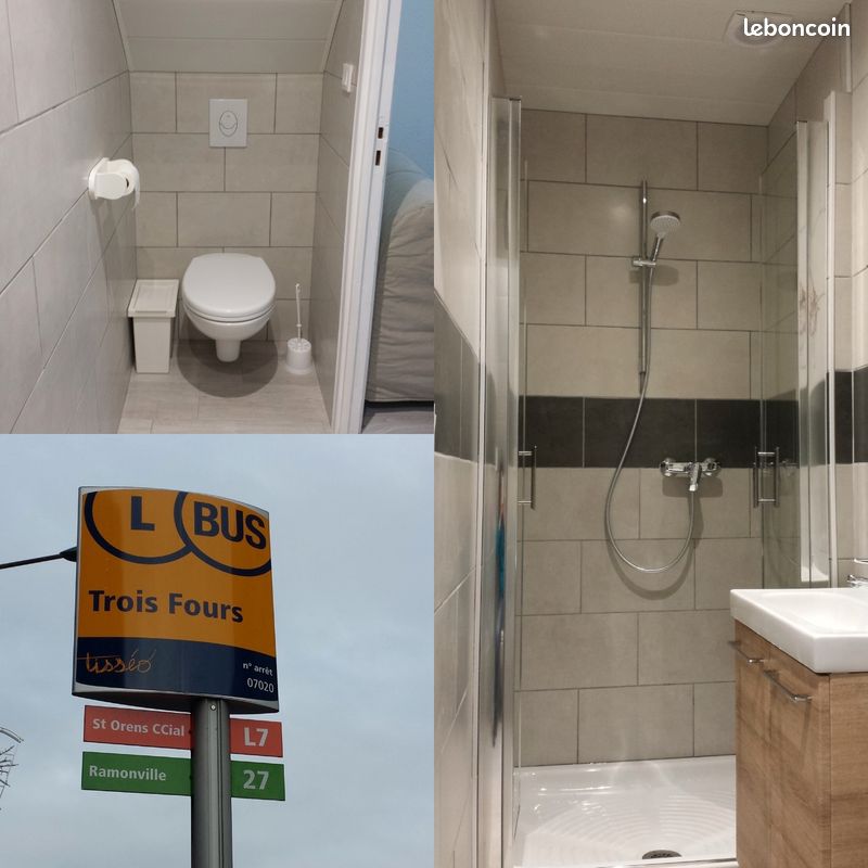 Appartement 2 pièces 22 m² · à Toulouse · 22 m² · 525 €/mois