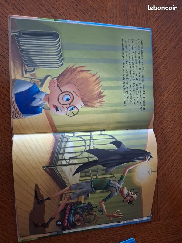 Livre enfant bienvenue chez les robinson (image 2)