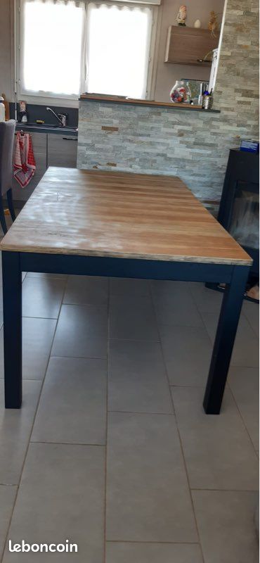 Table Ikea à rallonge L 175 + 45 x2 (Larg 95) (image 2)