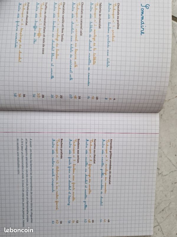 Livre de cuisine Chocolatier techniques et recettes (image 2)
