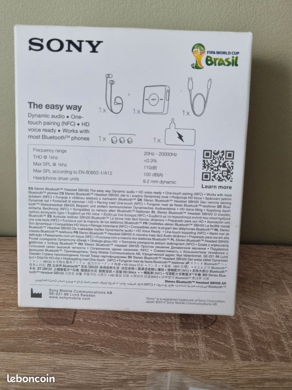 Écouteur Sony Bluetooth (image 2)