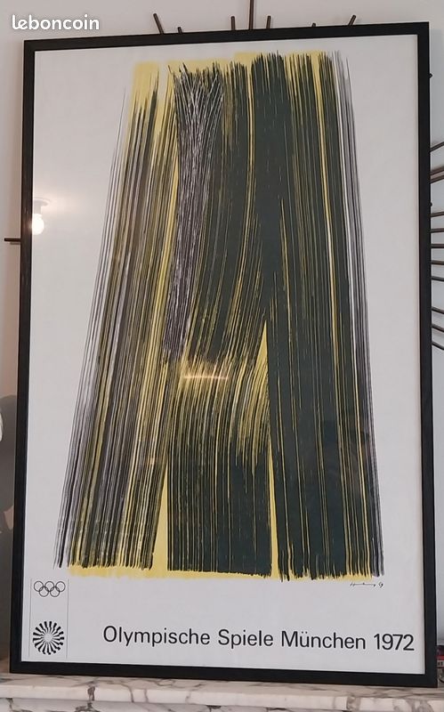 Affiche Originale Jeux Olympiques Munich 1972 'Jazz Now' - Format A0 - Vintage Années 70