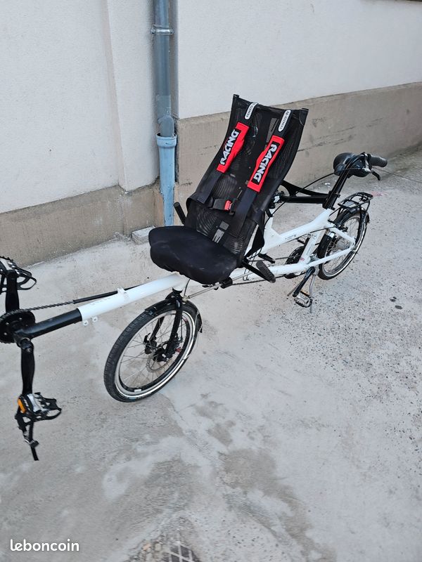 Tandem Velo CouchÃ© Trois Roues Ce Funecobikes Tricycle Couché