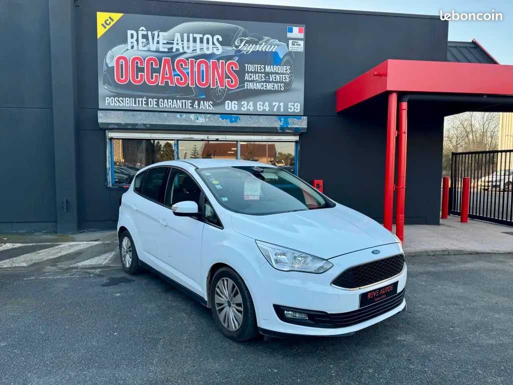 FORD C-MAX 1.5 TDCI 95CH TREND 07/2019 162500KMS 9990e GARANTIE 6 MOIS TOTALE POSSIBILITĂ EXTENTION DE GARANTIE / REPRISE POSSIBLE (image 1)