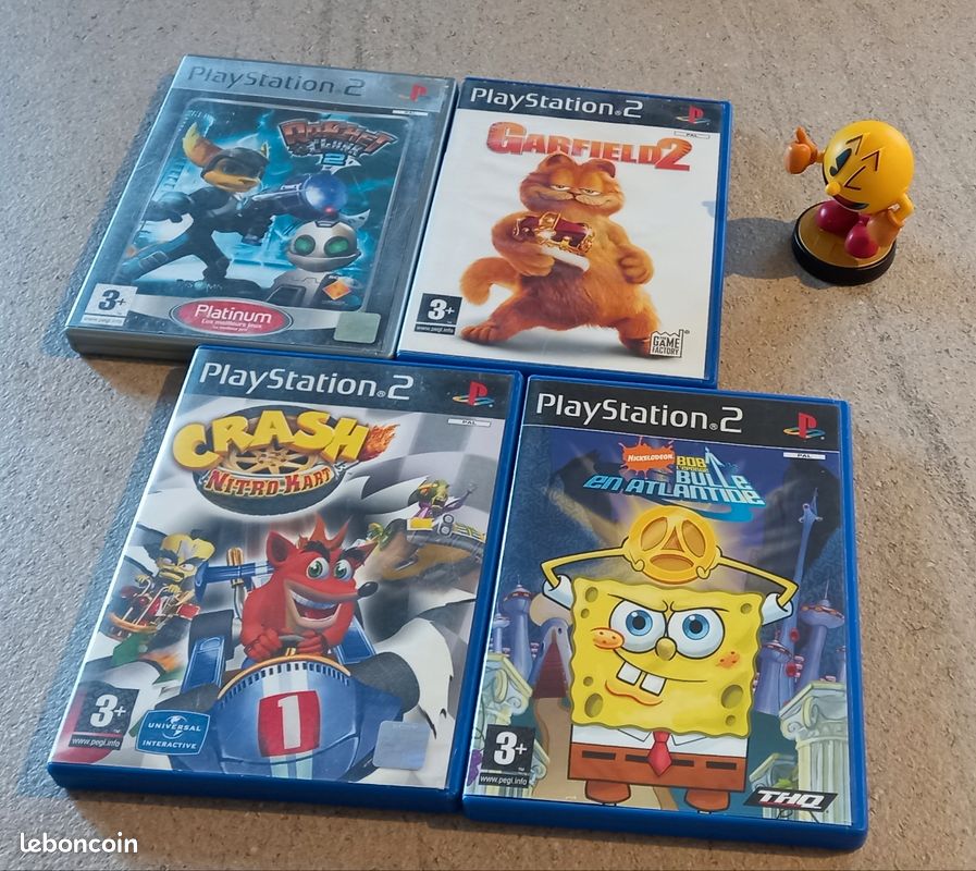 3 Jeux PS2 Pour Enfants - Inclut Happy Feet - Bon état - PlayStation 2