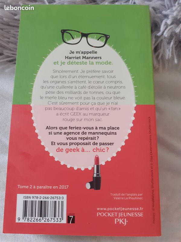 Livre Geek Girl 1 Holly Smale (image 2)