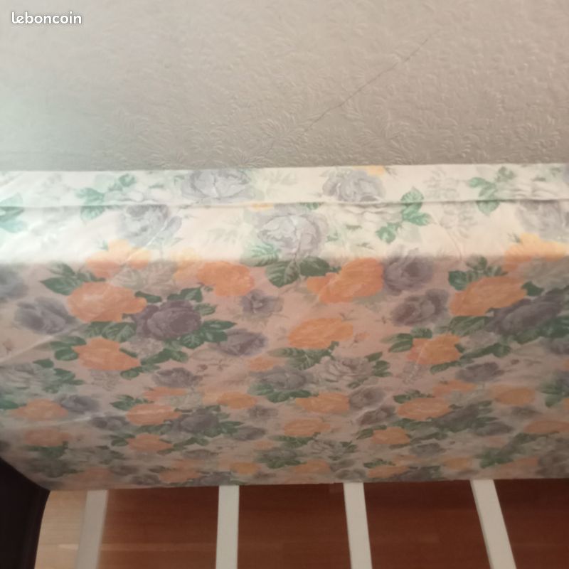 Lit bébé ancien + matelas (image 8)