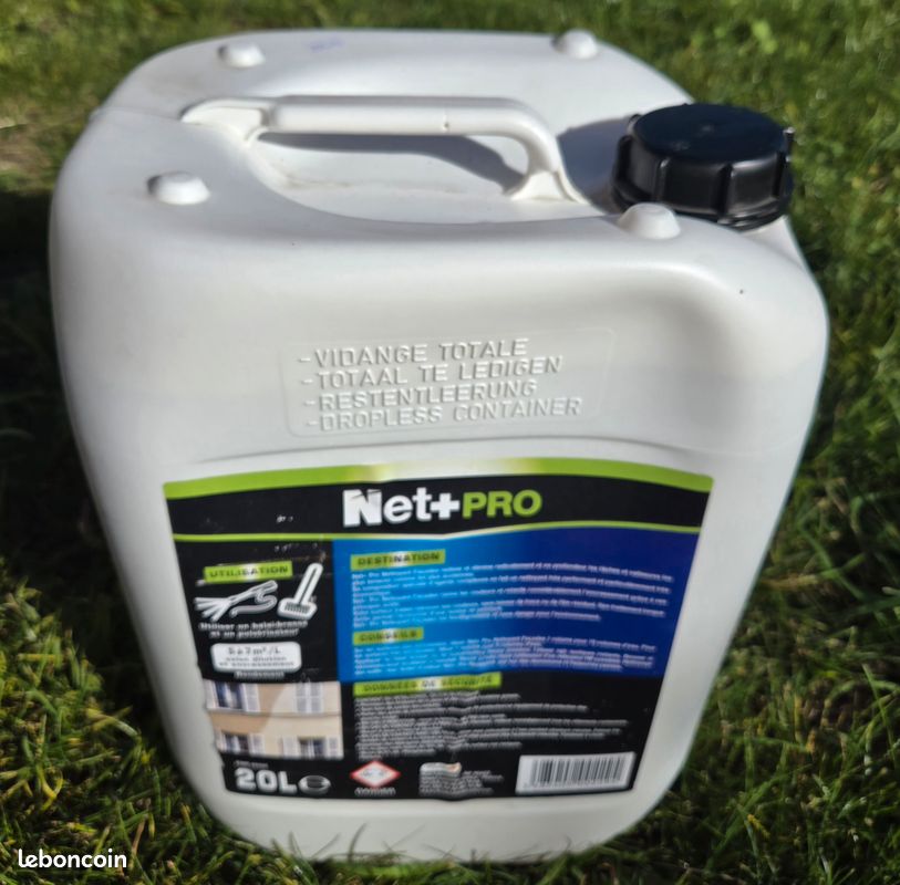 20 litres de nettoyant pour façades et bardages Net+ Pro Richard neuf (image 3)