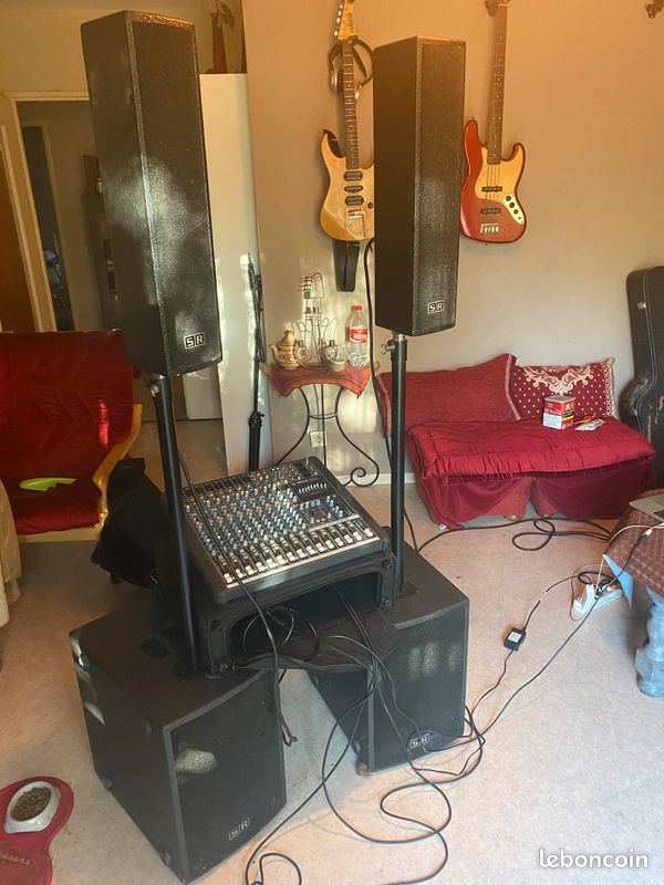 Vends sono SR TECHNOLOGY et table de mixage MAKIE (image 1)