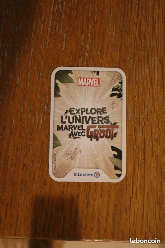 Cartes Explore l'univers Marvel avec Groot, Leclerc (2024) - 108 cartes, collection complète (image 5)
