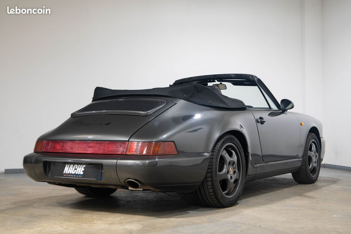 Porsche 911 Type 964 carrera 4 Cabriolet - 3ème main - PCCM - jantes CUP - rétro CUP (image 6)