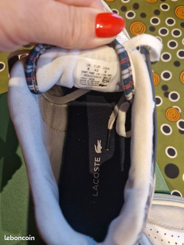 Basket lacoste taille 42 (image 4)