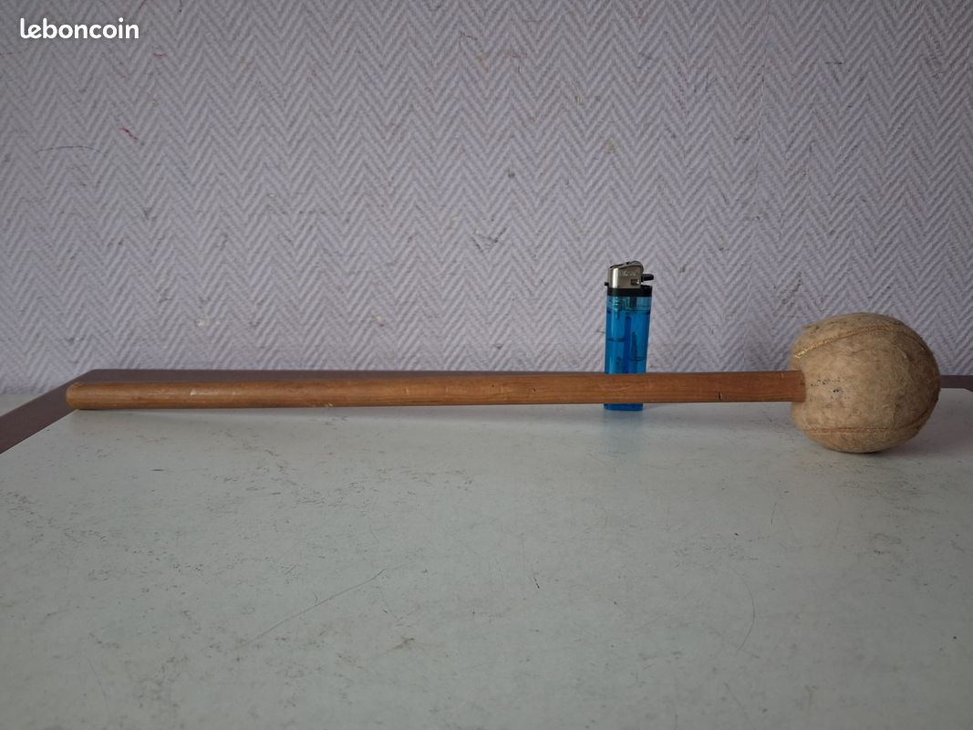 1 Paire De Baguettes De Tambour Mallette En Feutre Baguette De Timbale Marteau De Tambour~p120956110