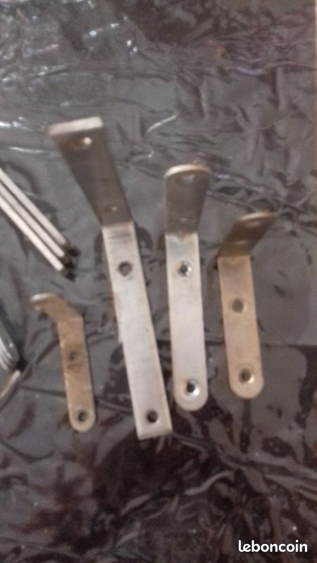 Equerres en metal pour etageres ttes tailles (image 2)