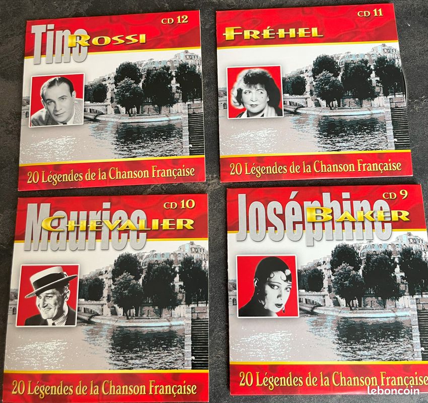 20 Légendes de la Chanson Française Coffret 5 CD (image 8)