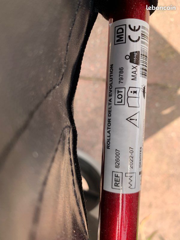 Déambulateur 3 roues, pliable (image 3)