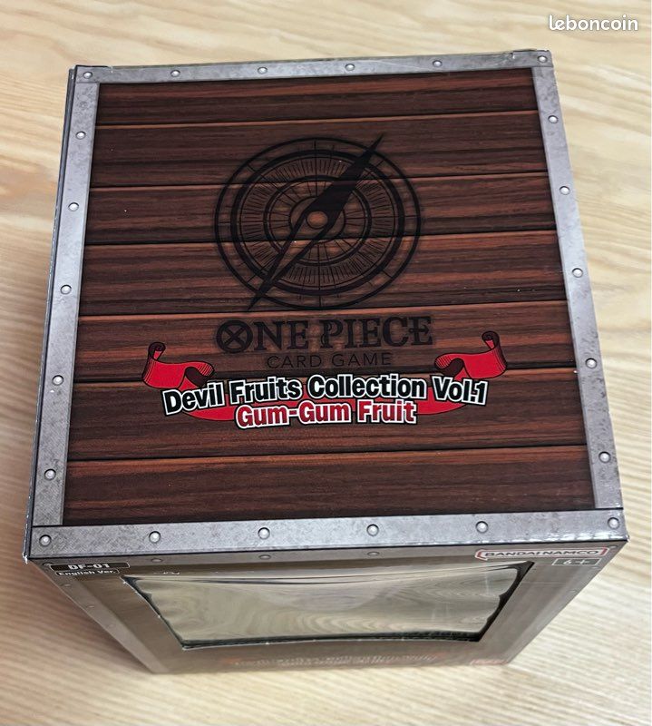 One Piece Card Game - Devil Fruits Collection vol.1 Gum Gum Fruit [ DF-01 ]  Bandai Namco - Jeux & Jouets
