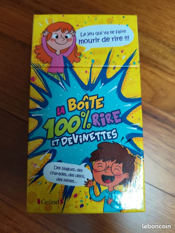 La boîte 100% rire et devinettes éditions Grund (image 1)