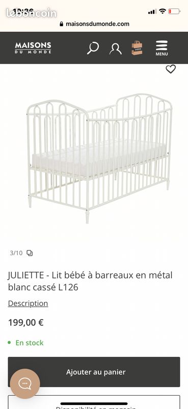 Lit bébé (image 1)