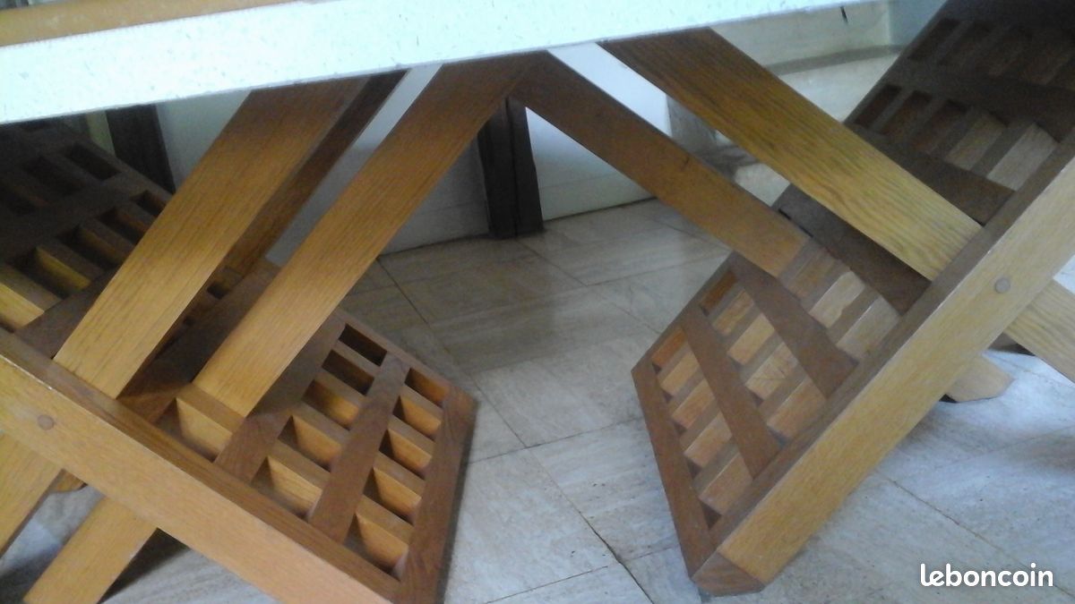 Salle à manger 2 Tables + table basse+ 6 chaises (image 4)