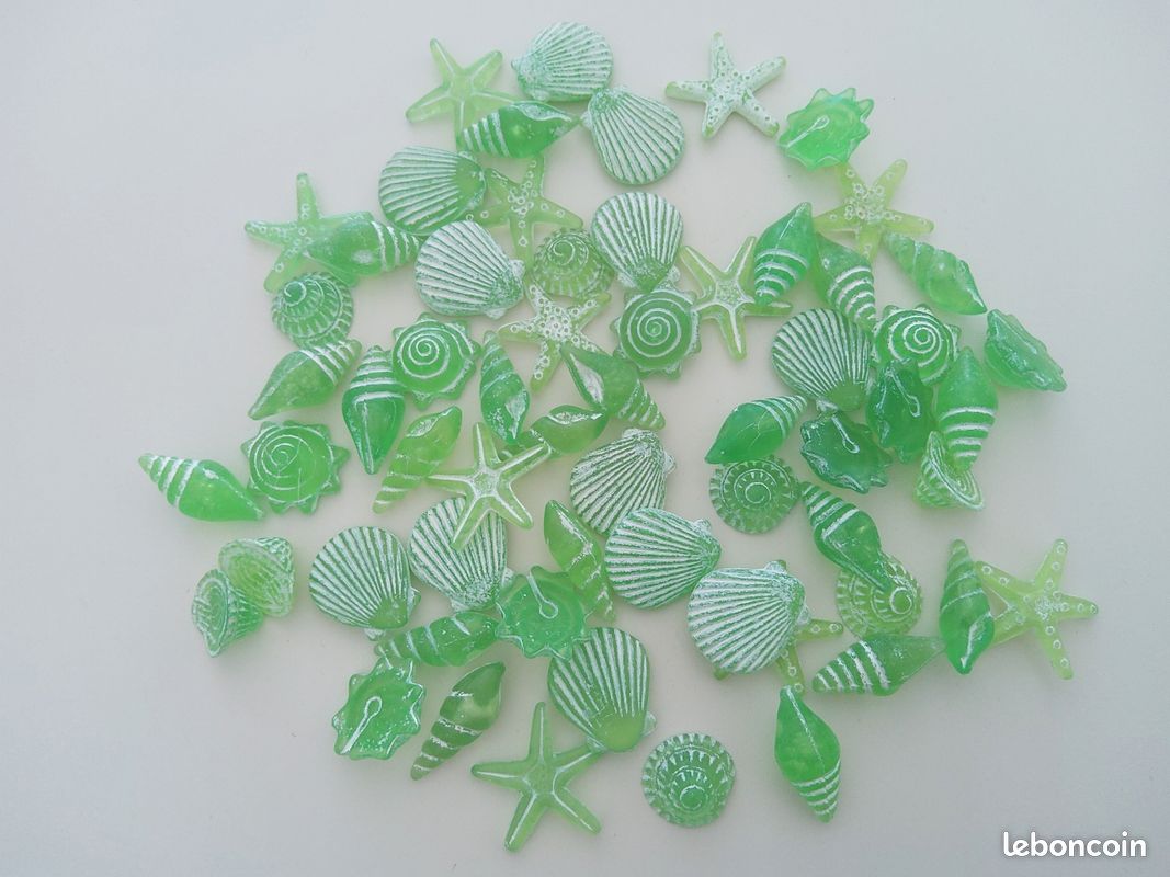 Décoration divers coquillages plastiques (patokaz42) (image 1)