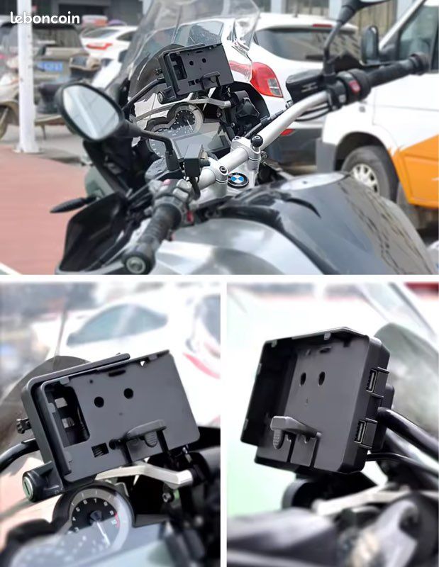 Chargeur sans Fil De Moto Support Téléphone Portable