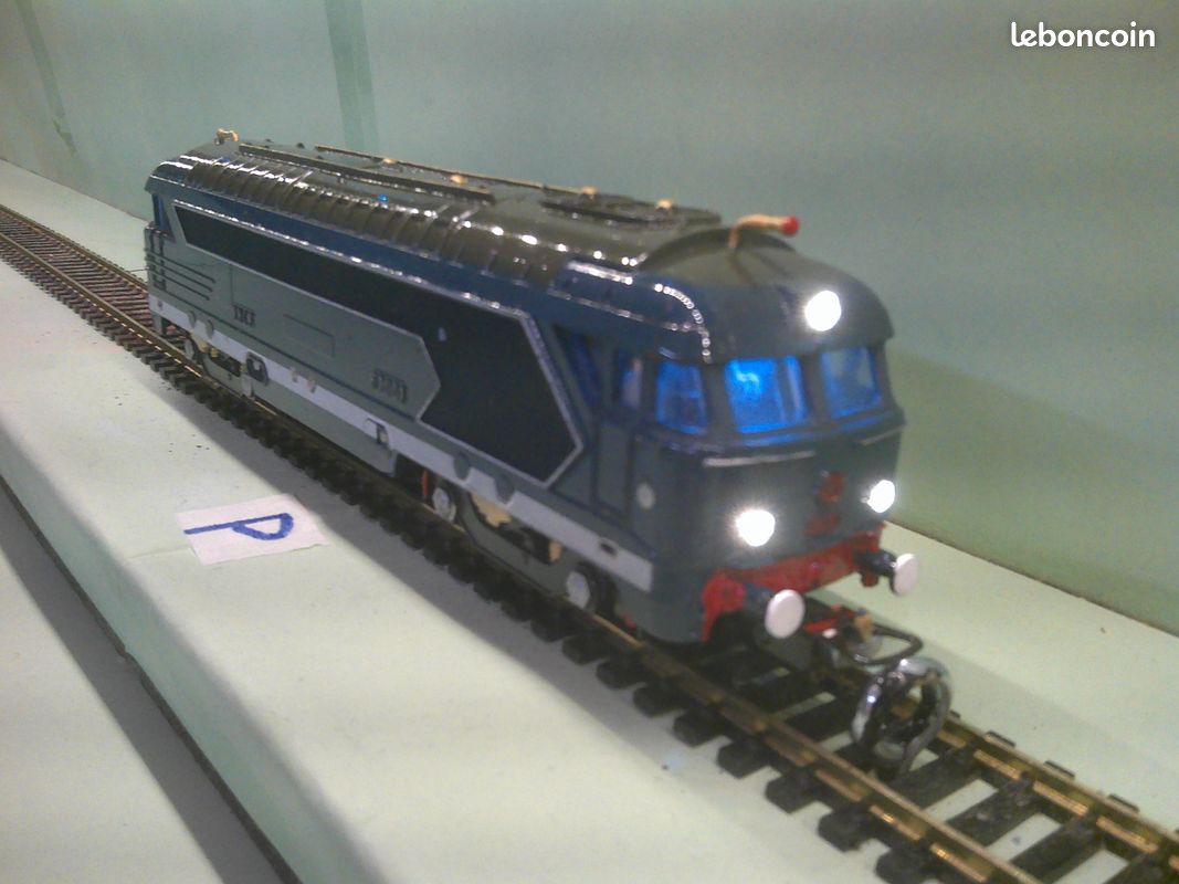 Locomotive SNCF 67001 Bleue - LIMA échelle HO (1/87) - Made In Italy - Occasion