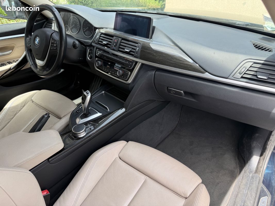 Bmw serie 4 gran-coupe 2.0 420d 190ch luxury a xdrive / camera de recul (image 24)