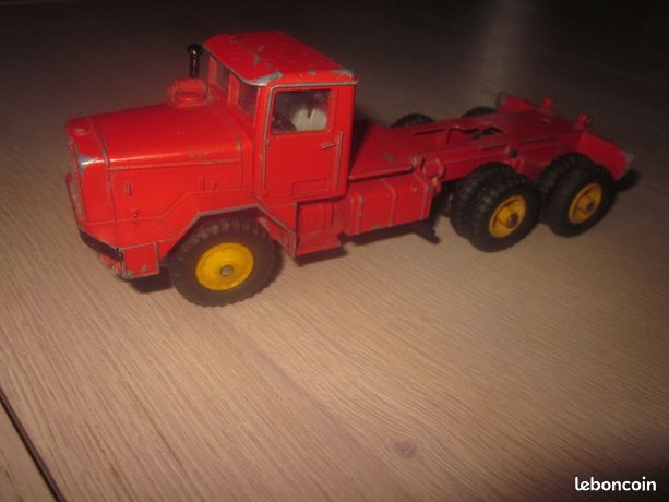 Dinky Toys 572 - Berliet GBO Benne Carrière - SUPERTOYS 1/43 - Zamak Jaune Et Rouge - 1960